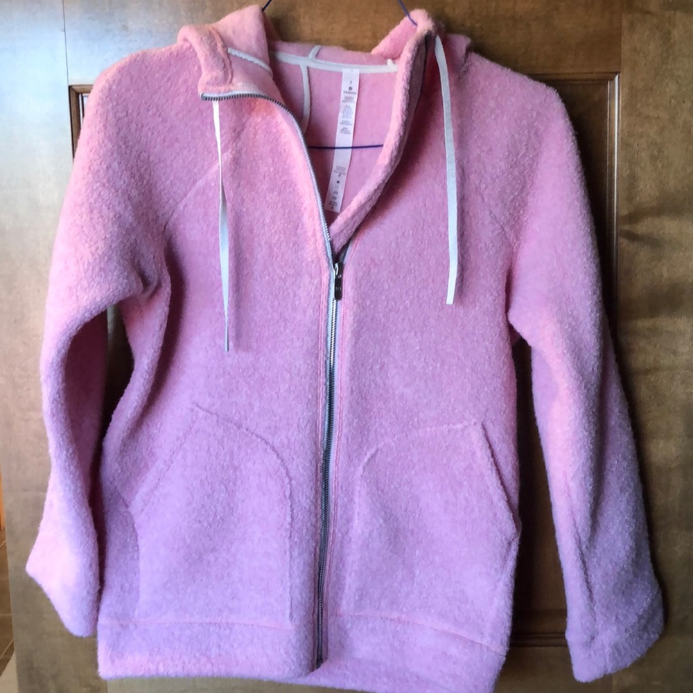 Lululemon so Sherpa hooded jacket
